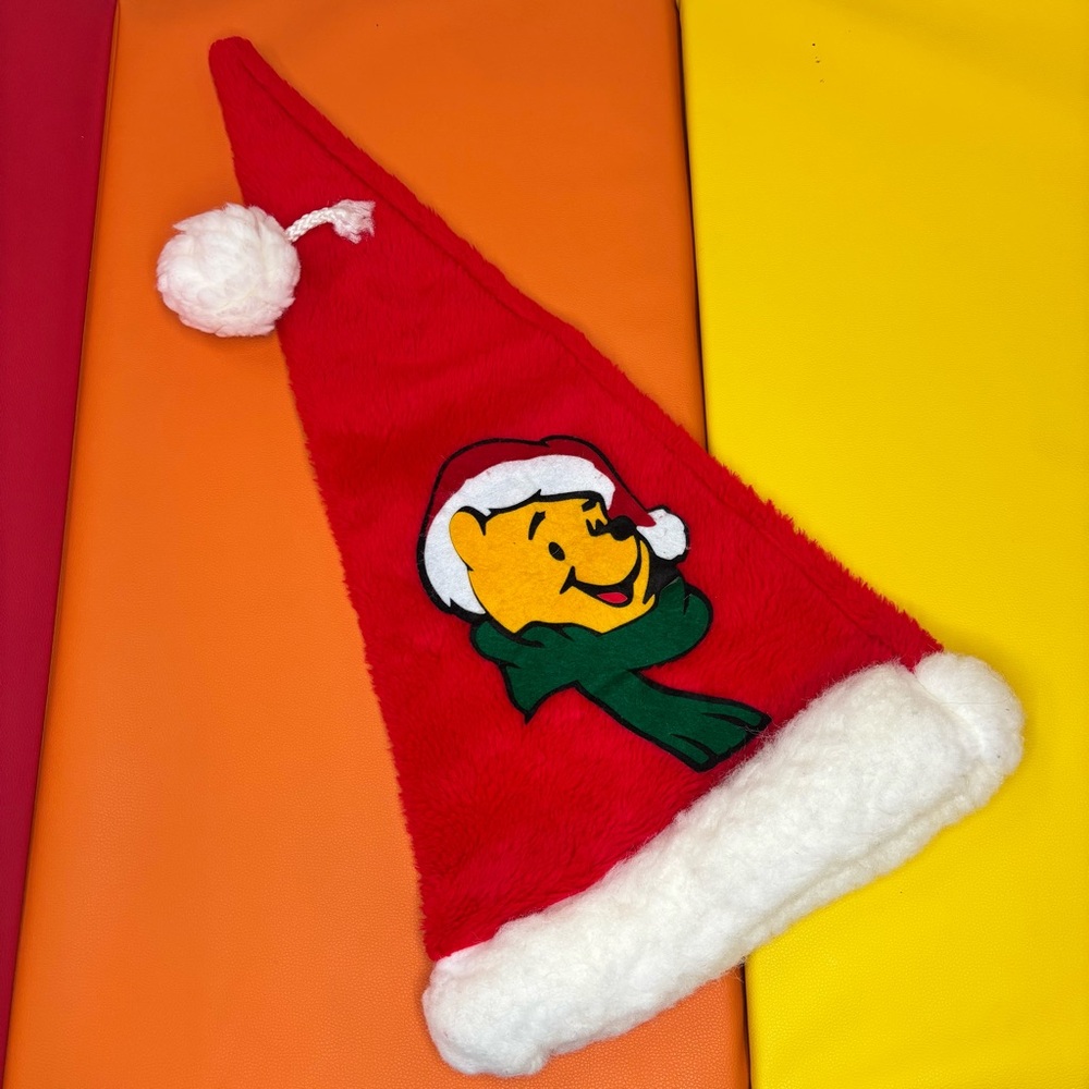 Pooh‎ Vintage Rare Santa Hat